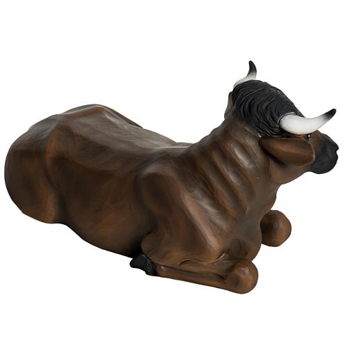 Boi e burrinho fibra de vidro para Presépio com figuras de altura média 60 cm