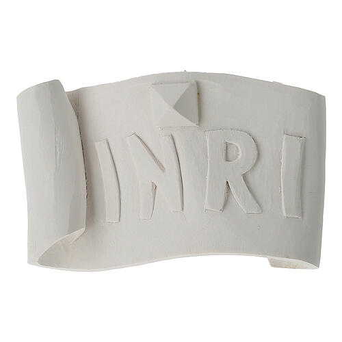 Corpo de Cristo para exterior Val Gardena fibra de vidro branca 60 cm