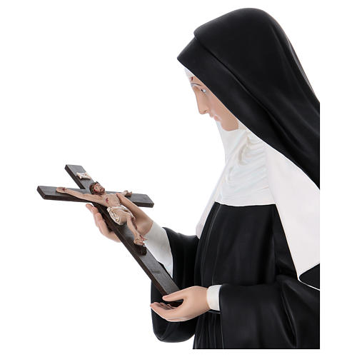 Imaculada Conceição de Murillo 155 cm fibra de vidro pintada olhos de vidro