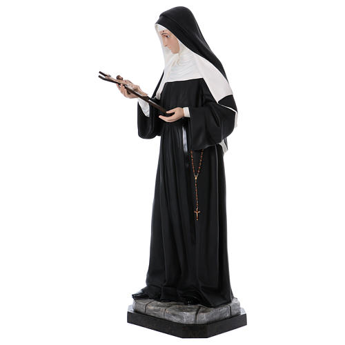 Imaculada Conceição de Murillo 155 cm fibra de vidro pintada olhos de vidro