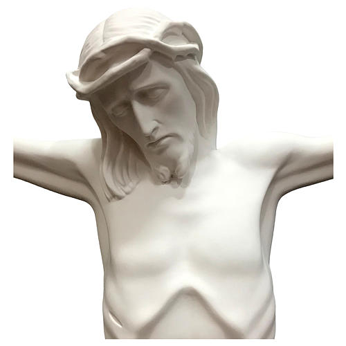 Imagem Corpo de Cristo Fibra de Vidro Branca 105 cm