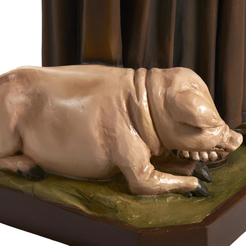 Imagem Santo Antão do Deserto fibra de vidro 160 cm