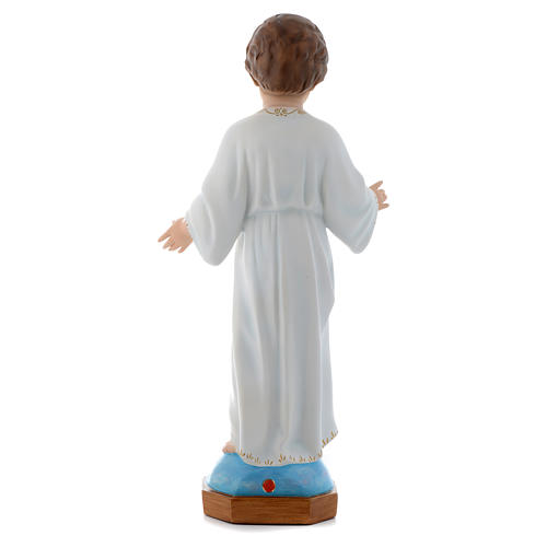 Menino Jesus Santa Infância 75 cm Landi olhos cristal DE EXTERIOR