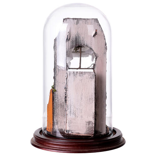 Natividade estilo árabe com sino de vidro presépio napolitano