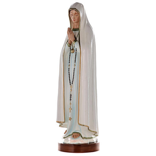 Nossa Senhora de Fátima 83 cm fibra vidro pintada