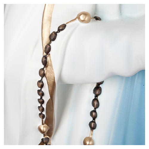 Nossa Senhora de Lourdes 160 cm fibra de vidro PARA EXTERIOR