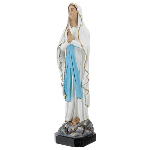 Nossa Senhora de Lourdes 75 cm fibra de vidro pintada