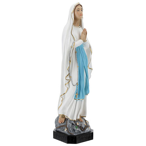 Nossa Senhora de Lourdes 75 cm fibra de vidro pintada