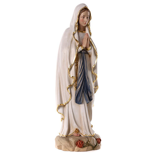 Nossa Senhora de Lourdes 80x25x25 cm fibra de vidro