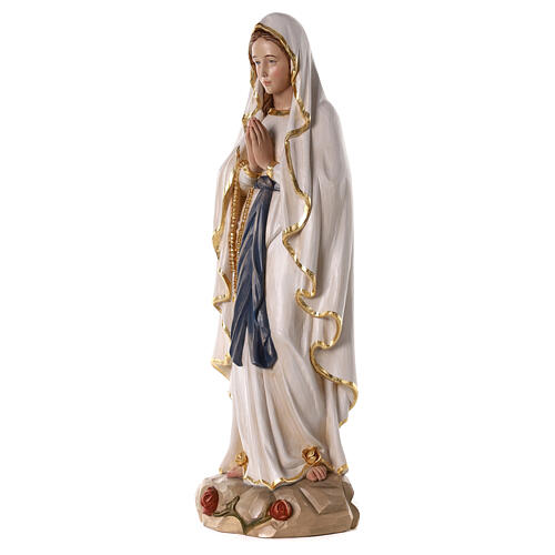 Nossa Senhora de Lourdes 80x25x25 cm fibra de vidro