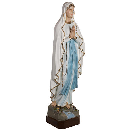 Nossa Senhora de Lourdes fibra de vidro 130 cm PARA EXTERIOR