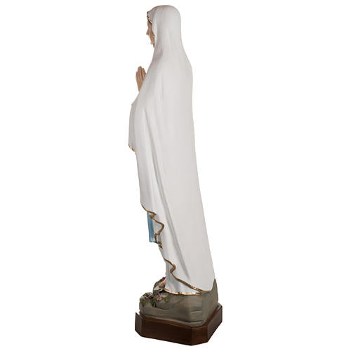Nossa Senhora de Lourdes fibra de vidro 130 cm PARA EXTERIOR