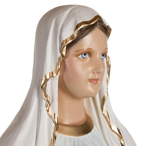 Nossa Senhora de Lourdes fibra de vidro 130 cm