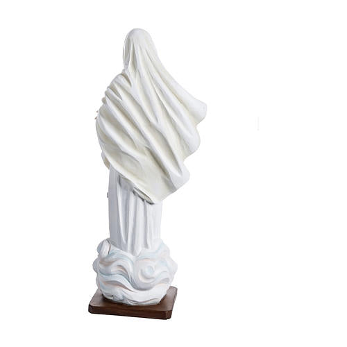 Nossa Senhora de Medjugorje 130 cm fibra de vidro PARA EXTERIOR