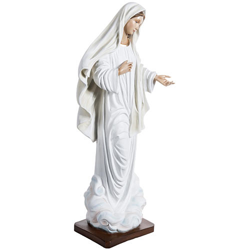 Nossa Senhora de Medjugorje 130 cm fibra de vidro