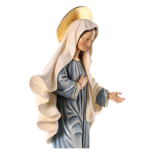 Nossa Senhora de Medjugorje 60x30x15 cm fibra de vidro