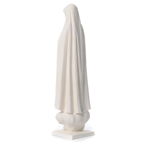 Nossa Senhora Fátima 60 cm fibra vidro natural