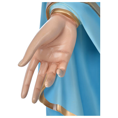Nossa Senhora Imaculada 180 cm fibra de vidro pintada