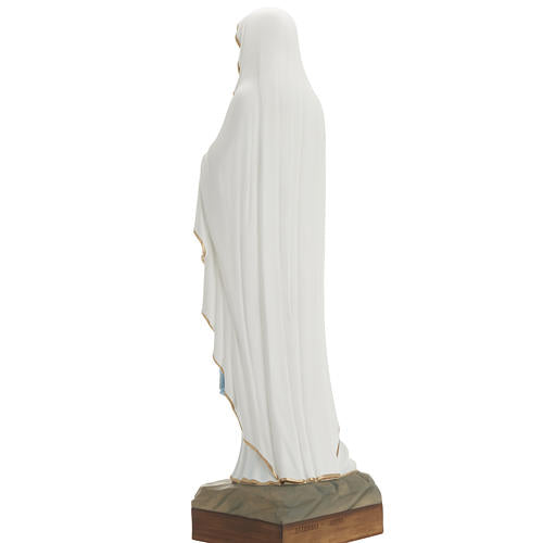 Nossa Senhora Lourdes 85 cm fibra de vidro