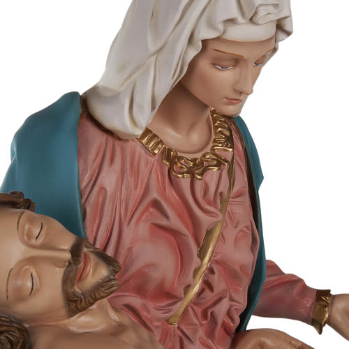 Pietà de Michelangelo fibra de vidro 100 cm