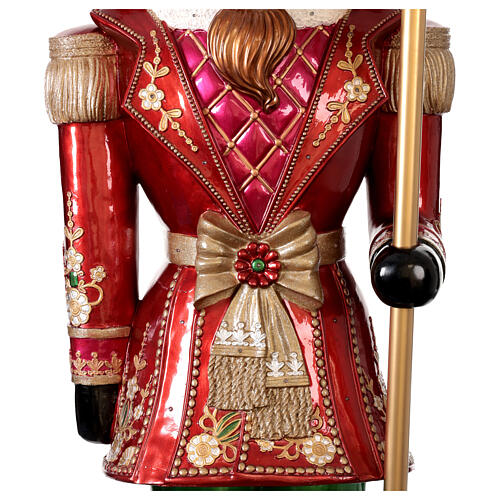 Quebra-nozes com vara de luzes LED 270 cm de fibra de vidro