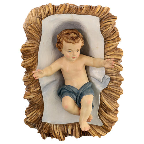 Sagrada Família 80 cm fibra de vidro colorida