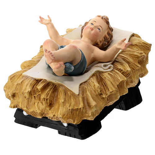 Sagrada Família fibra de vidro 60 cm colorida