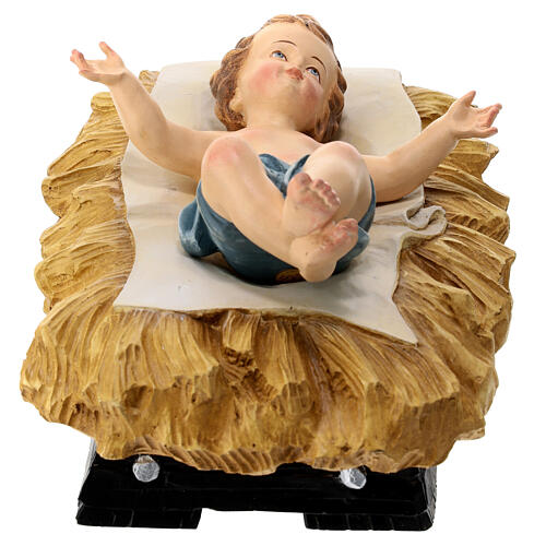 Sagrada Família fibra de vidro 60 cm colorida