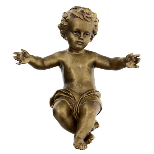 Sagrada Família fibra de vidro efeito bronze 60 cm