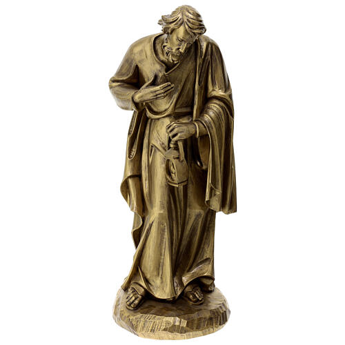 Sagrada Família fibra de vidro efeito bronze 60 cm