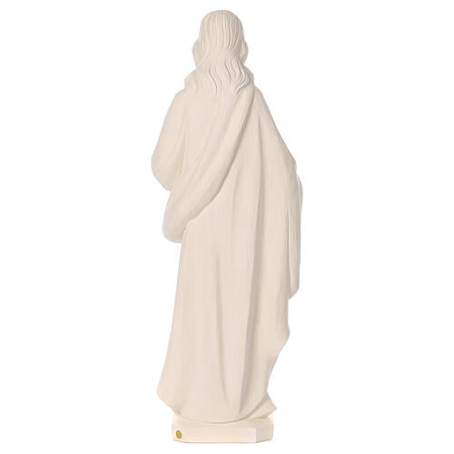 Sagrado Coração de Jesus 80x25x20 cm fibra de vidro