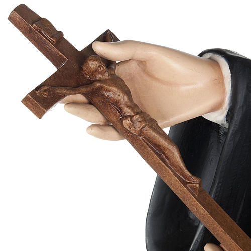 Santa Rita de Cascia 100 cm fibra de vidro