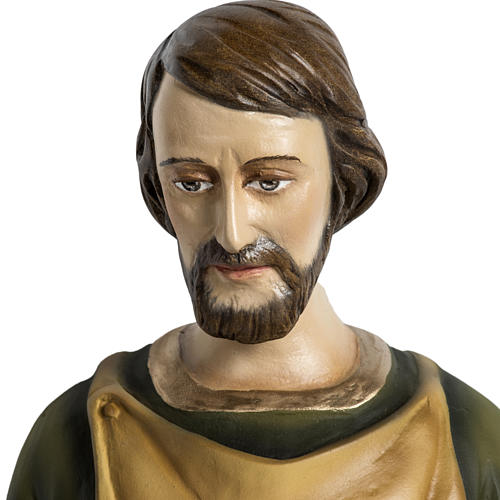 São José carpinteiro de parede 60 cm fibra vidro