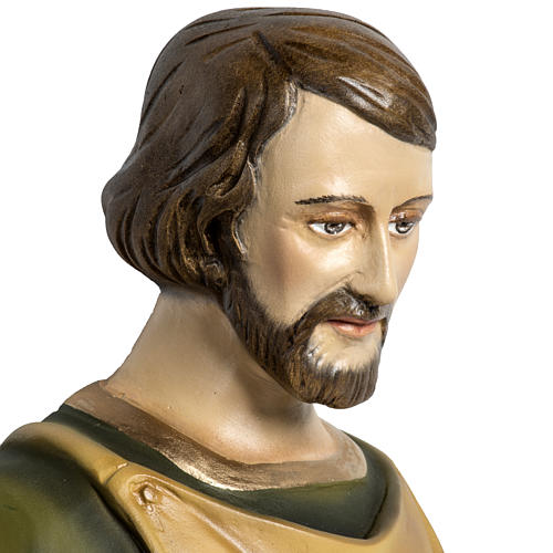 São José carpinteiro de parede 60 cm fibra vidro