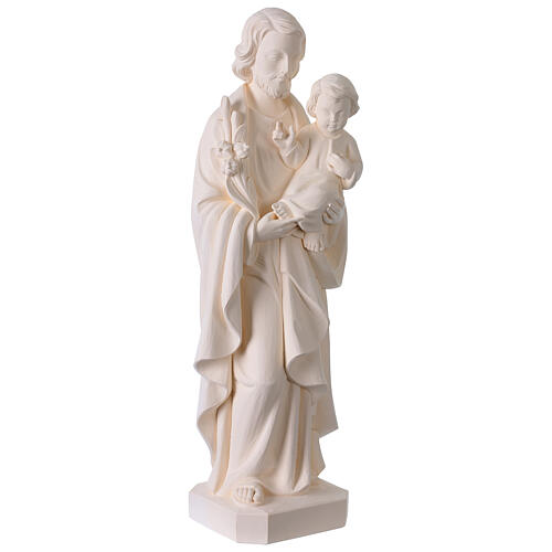 São José para exterior Val Gardena fibra de vidro branca 60 cm