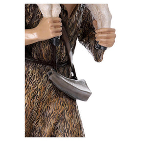 Bom Pastor para presépio de 160 cm Lando Landi fibra de vidro olhos cristal EXTERIOR