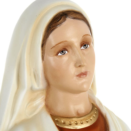 Imagem Santa Bernadette fibra de vidro 63 cm