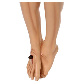 Corpo de Cristo 120 cm em fibra de vidro pintada