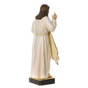 Cristo Misericordioso 80x30x30 cm fibra de vidro