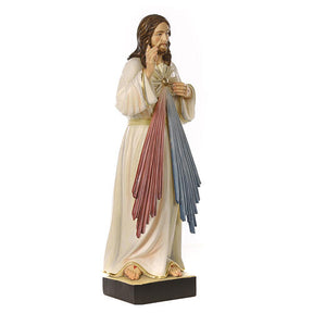 Cristo Misericordioso 80x30x30 cm fibra de vidro
