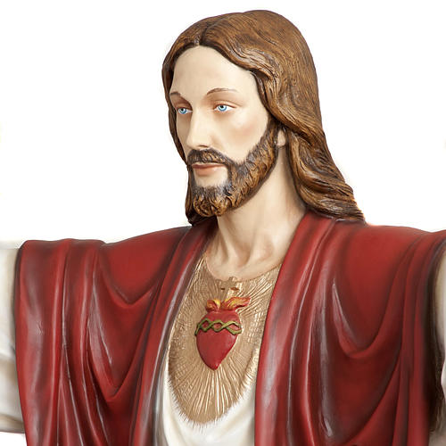 Cristo Redentor 200 cm fibra de vidro