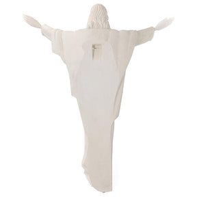 Cristo Rei de parede 90x65x25 cm fibra de vidro
