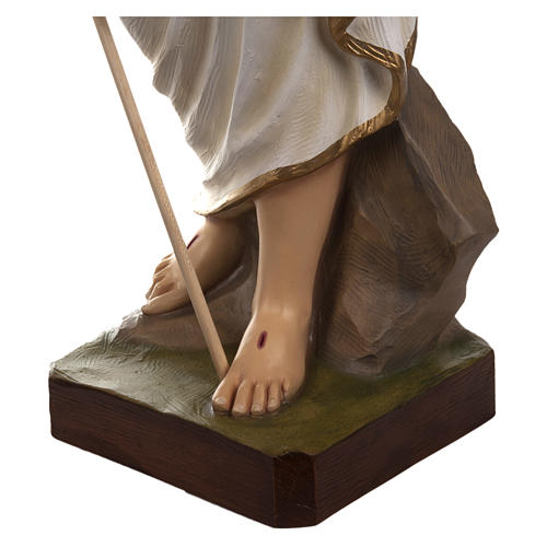 Cristo Ressuscitado fibra de vidro 85 cm PARA EXTERIOR
