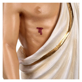 Cristo Ressuscitado fibra de vidro 85 cm PARA EXTERIOR