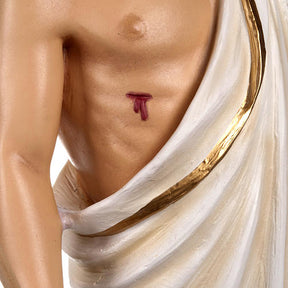 Cristo Ressuscitado fibra de vidro 85 cm