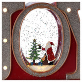 Globo de neve JOY com Pai Natal 20x25x5 cm