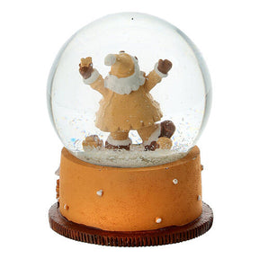 Globo de neve Pai Natal marzipã 10 cm