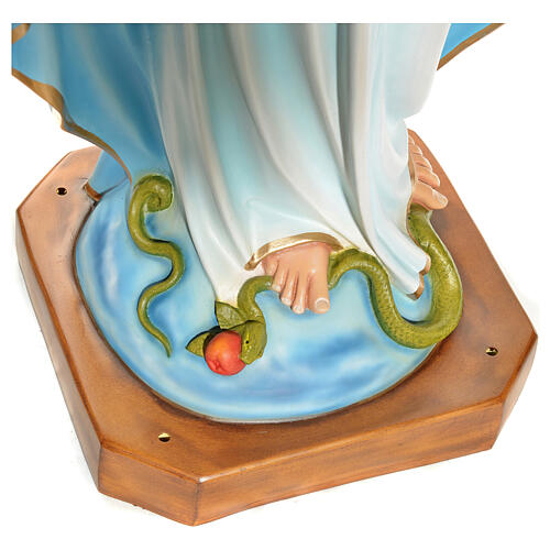 Imaculada Conceição 145 cm fibra vidro PARA EXTERIOR