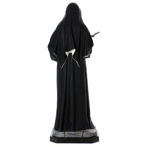 Imaculada Conceição de Murillo 155 cm fibra de vidro pintada olhos de vidro