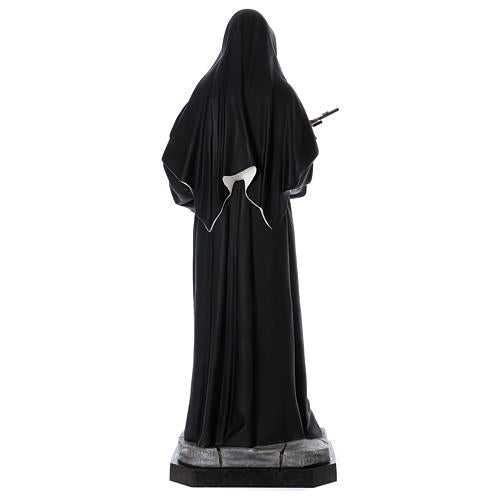 Imaculada Conceição de Murillo 155 cm fibra de vidro pintada olhos de vidro